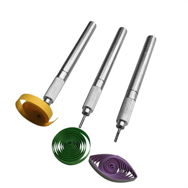 METAL SLOTTED QUILLING Paper Tool Craft Origami Paper Quilling Rolling