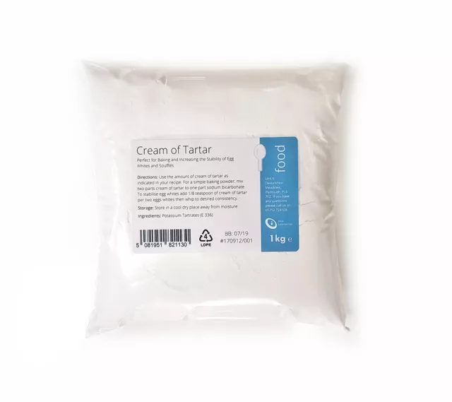 Cream of Tartar - For Baking Highest Quality Pure Food Grade Powder