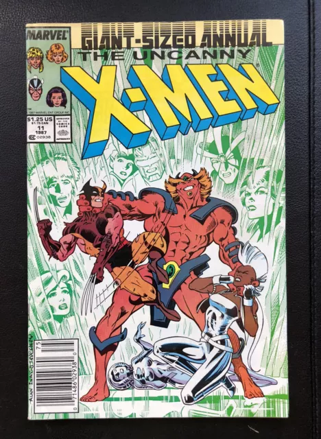 X-Men Giant Size Annual The Uncanny #11  MARVEL Comics 1987