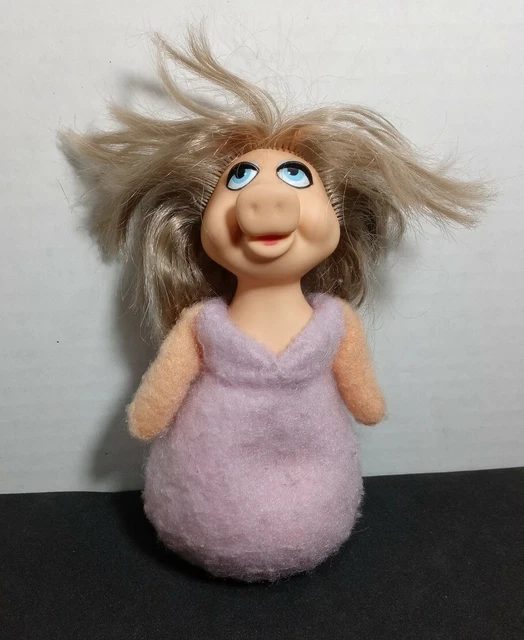 Vintage 1977-79 MISS PIGGY Beanie PUPPET MUPPET DOLL Fisher Price #274 RARE!