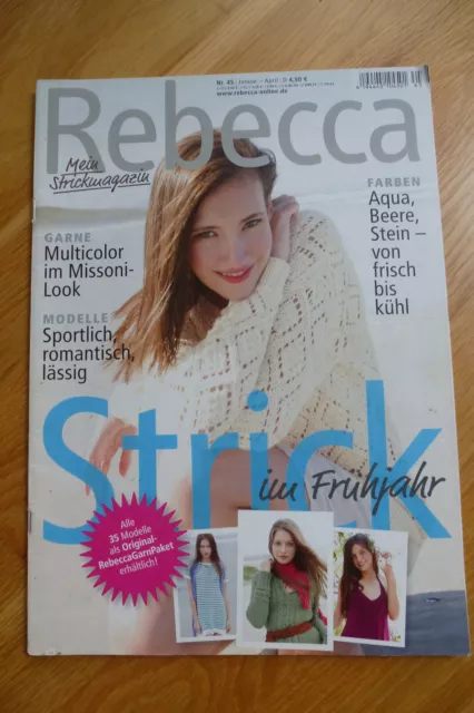 Rebecca Strickmagazin 45 Jan-April stricken