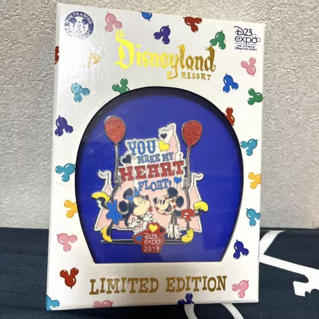 D23 Expo Mickey Minnie Le Jumbo Pin Limited Edition