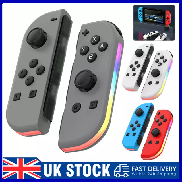 For Nintendo Switch Joy Con Controller Left + Right Wireless Pair Gamepad Joypad