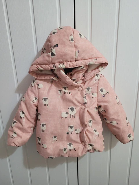 Giacca cappotto a tema pecore John Lewis taglia 12-18 mesi