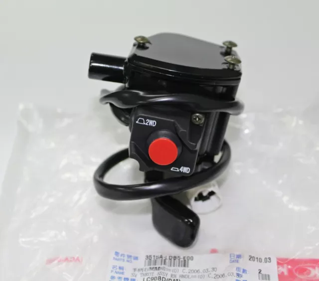 NEW OEM KYMCO COMMANDE DE GAZ Switch troth right MAXXER 400 / MXU 500