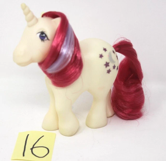 Moondancer G1 My Little pony Original Vintage ponies 1983 Hasbro unicorn MLP
