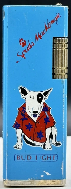VTG Spuds Mackenzie Lighter Blue Korea Bud Light
