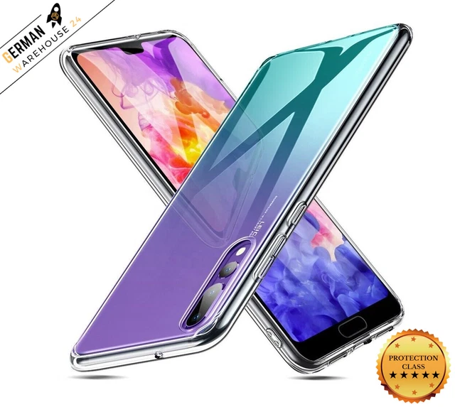 Schutzhülle Silikon Für Huawei P20 P30 P40 P50 Lite Pro - Slim Case Cover - Klar