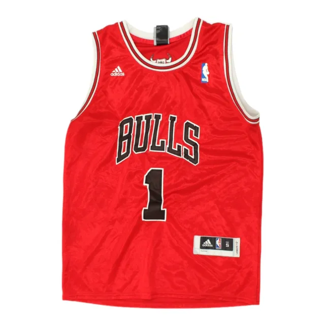Chicago Bulls Derrick Rose Adidas Herren rotes Trikot | NBA Basketball Sport Vintage