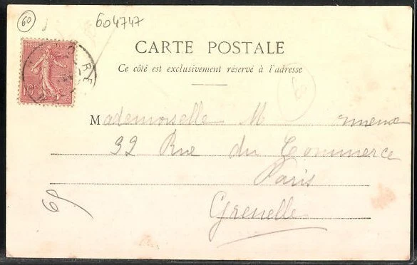 CPA Ressons-sur-le-Matz, La Place du Bail 2
