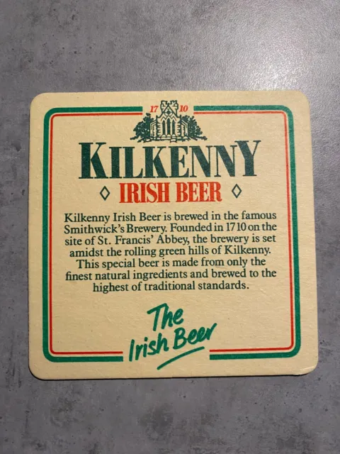 Bierdeckel Coaster Beermat Kilkenny from Guinness #1019# The Irish Beer