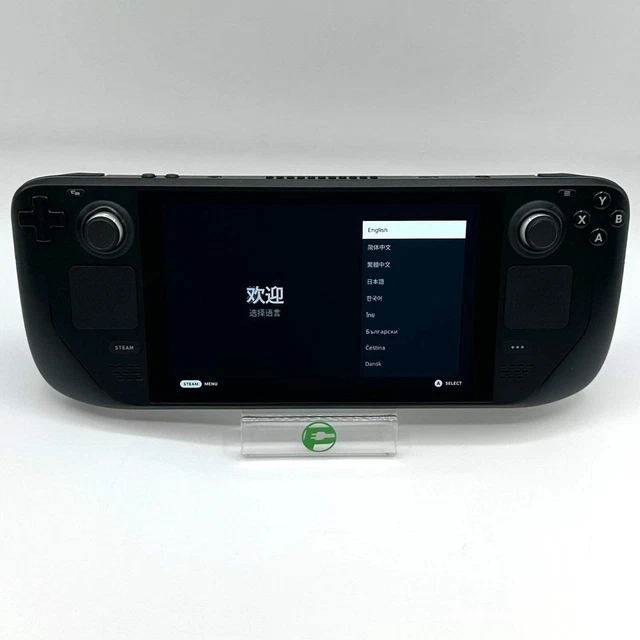 VALVE STEAM DECK 16GB RAM 256GB SSD 1010 LCD Handheld Console System ...