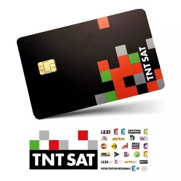 Carte Neuve TNT SAT Décodeur Récepteur Satellite 4 ans tntsat