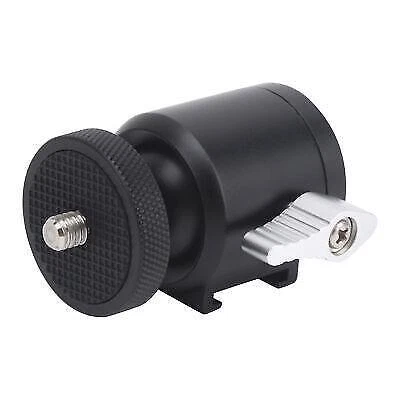 Adattatore treppiede testa a sfera AUNC antiscivolo portatile 360° girevole videocamera 2
