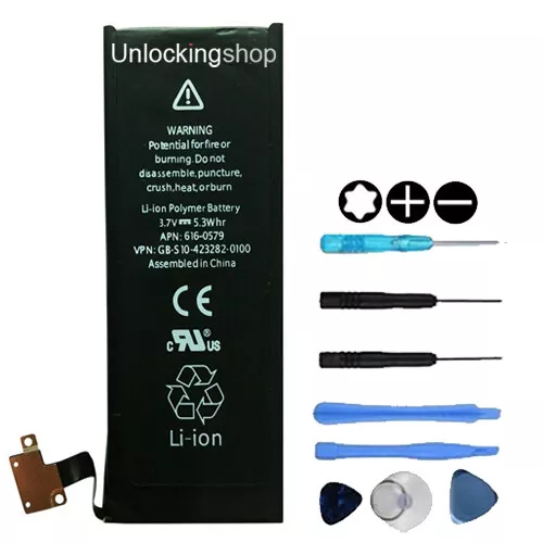 New Replacement Battery for Apple iPhone 4s with Opening Tools (APN:616-0579)