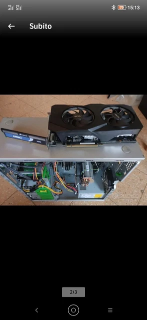 Computer con scheda video gaming