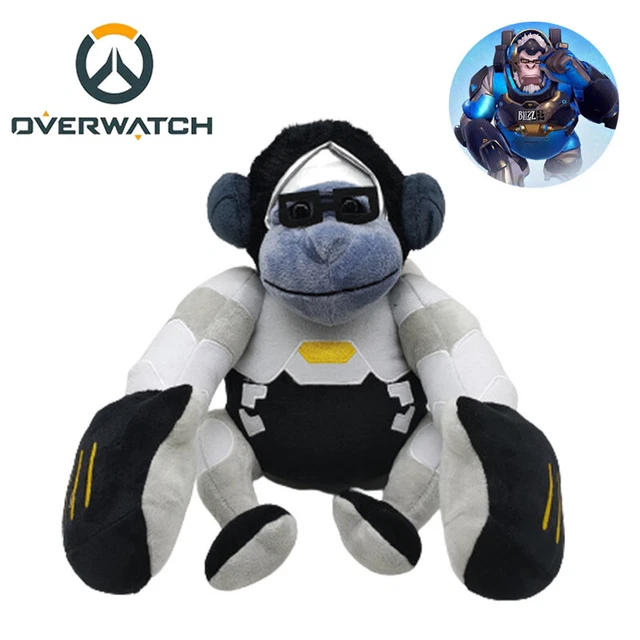 New Overwatch Jumbo Winston Plush Toy Gorilla Stuffed Animal Doll Birthday Gift