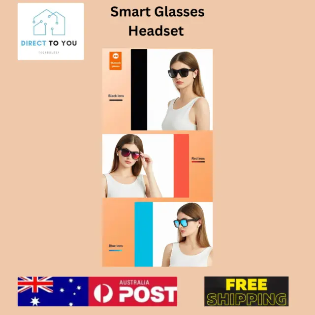 Smart Glasses Headset Wireless Bluetooth Lecoo Sunglasses Outdoor Sport earphone