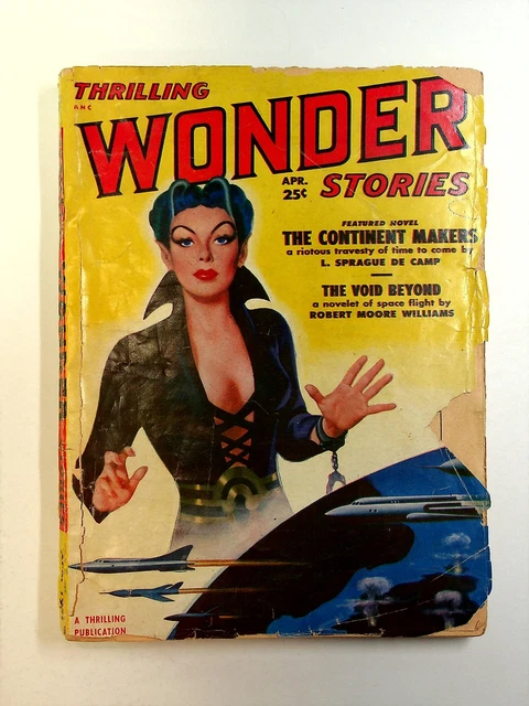 Thrilling Wonder Stories Pulp Apr 1951 Vol. 38 #1 FR TRIMMED Low Grade