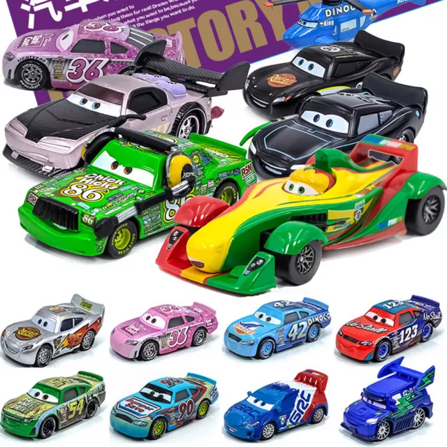 Disney-Pixar Cars Lot Lightning McQueen 1:55 Diecast Model Car Toy Gift for Boys