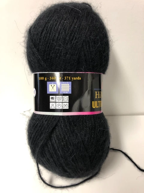 Lot De 5 Pelotes De Laine Alpaga Grise – 100 G Chacune, Très Douce – Tricot, Crochet, DIY