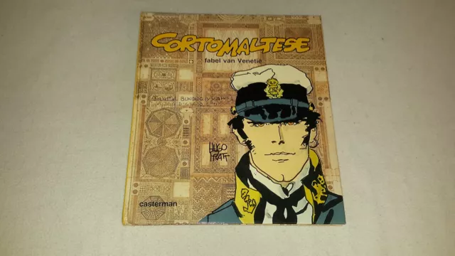 Pratt Corto Maltese Fable De Venise Ed Carree + Aquarelles/ Neerlandais