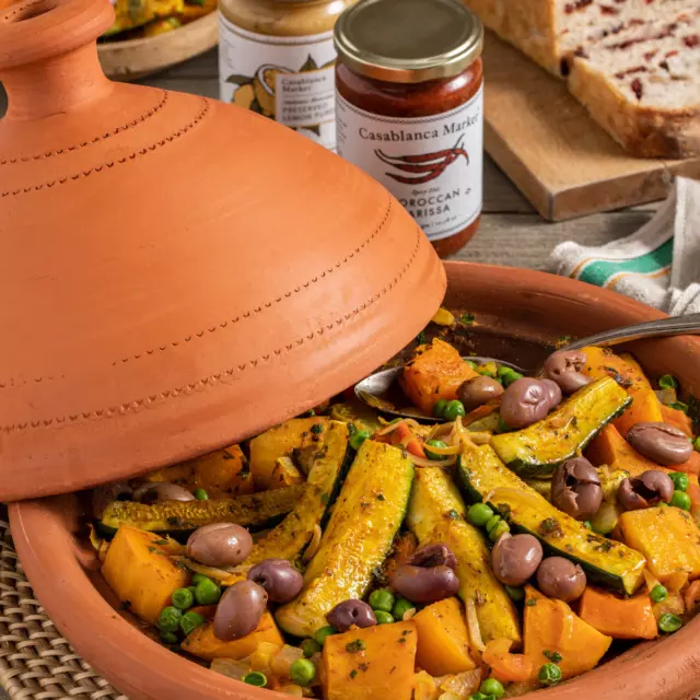 Food Safe Large Moroccan Tagine - Minor Flaws, Final Sale