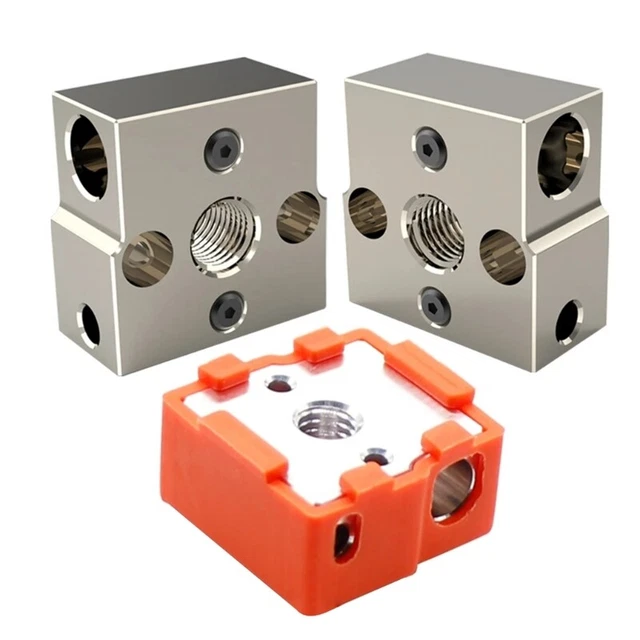 Quality Heat Block for CR6SE 3D Printer Extruder Silicone Cover Durability