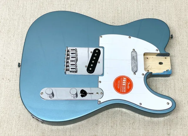 ERROR! Fender Squier LOADED TELE BODY Ice Blue Metallic Affinity Electric Guitar