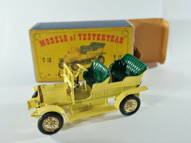 Modèle Réduit Lesney Y-16 Spijker Veteran Automobile - Boîte D'origine (MIB), Occasion, Collection UK