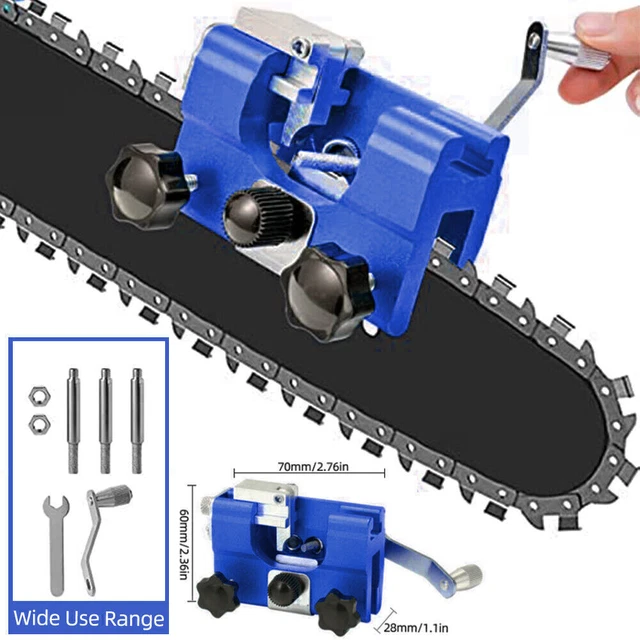 Ejoyous Segheria Portatile Per Motosega - Guida Taglio Legno 200x145 Mm, Per Tavole 2x6 Pollici, In Acciaio