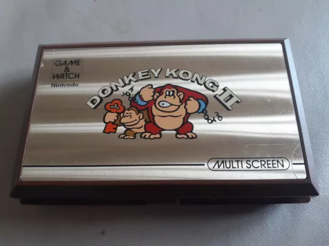Game & Watch Donkey Kong II 2 Nintendo multiscreen G&W And