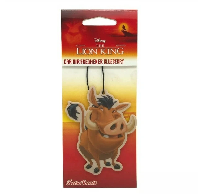 DISNEY THE LION King Car Air Freshener Freshner Fragrance Scent Pumba £