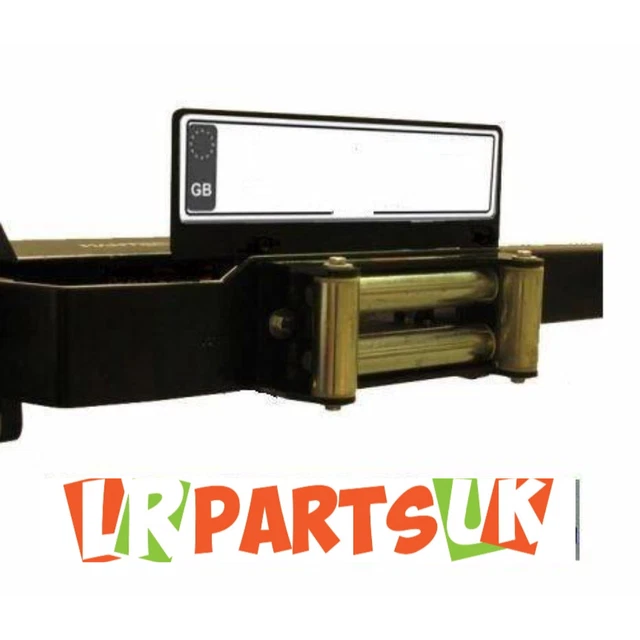 LAND ROVER DEFENDER Discovery Winch Bumper Number Plate Holder Bracket £19.95 PicClick UK