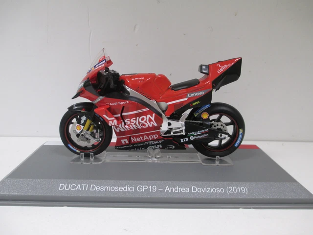 Ducati Desmosedici GP en Escala 1/18 de Andrea Dovizioso #4 34593 Maisto Motocicletas Hogar y