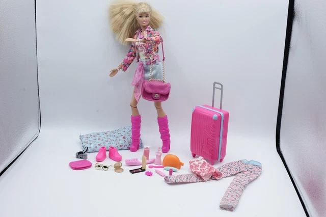 OOAK BARBIE DOLL Travel Set Articulated Skipper Mini Fashion Zuru