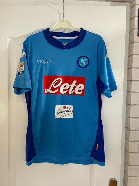 Patch du SSC Naples + cocarde de la Coppa Italia, brodé, thermocollant - 178