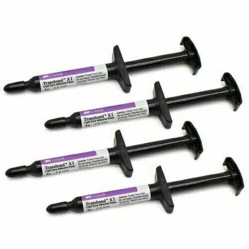 3M Unitek Transbond XT Refill(Orthodontic Adhesive)Bracket Bonding 4x4g 712-036