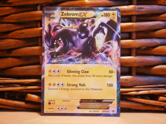 ZEKROM EX 52/113 - DIGITAL CARD - Pokemon TCG Online PTCGO!!!