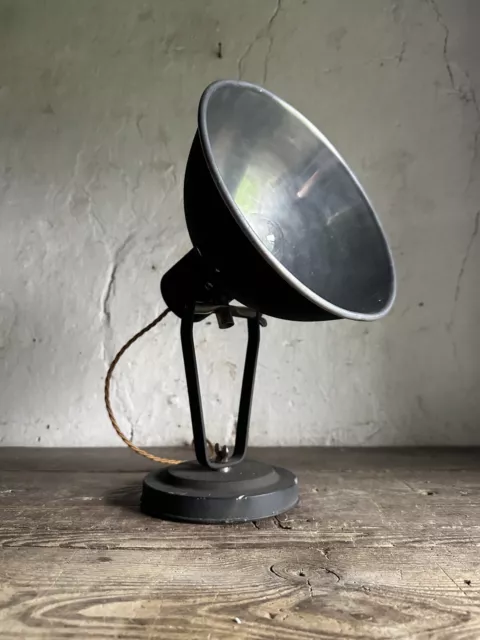 Early C20th Table Lamp / Workshop, Theatre, Industrial Lamp. c1930