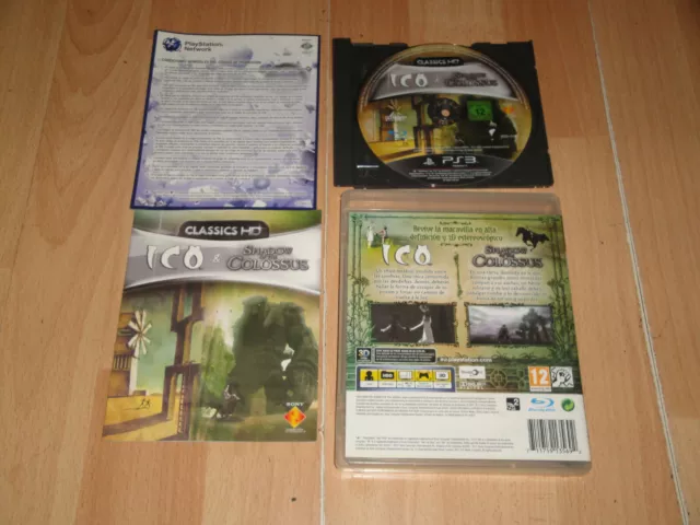 Ico & Shadow Of The Colossus Classics Hd Para La Sony Ps3 En Muy Buen Estado 2