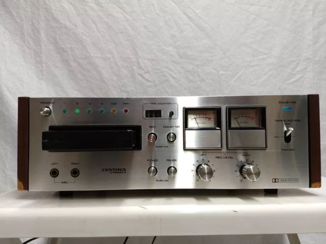 Centrex By Pioneer RH-65 8 Track Cartridge Tape Cassette Recorder Stereo...