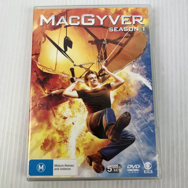 MacGyver : Season 1 (DVD, 2016) - Region 4 - Lucas Till