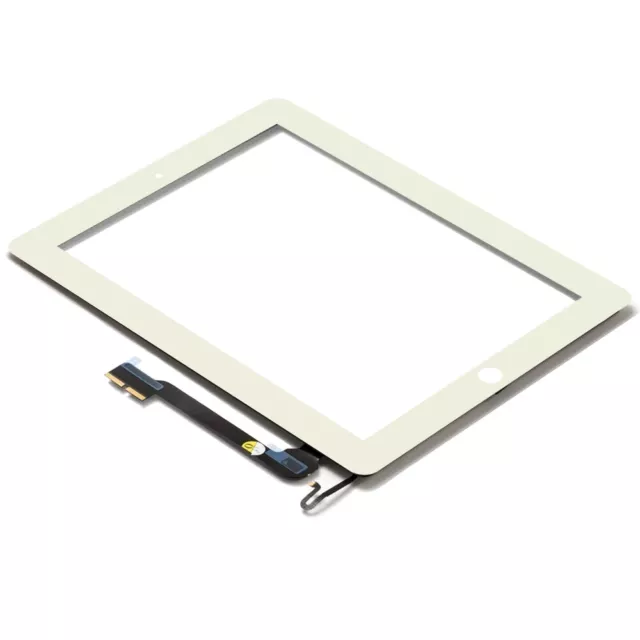 Digitizer Display Glas für iPad 4 (WEISS) 9.7 inch Touchscreen + Werkzeug 3