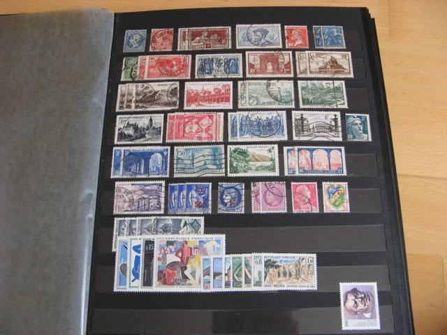Frankreich Album mit zigfachen Dubletten ** Postfrisch 1970-1992