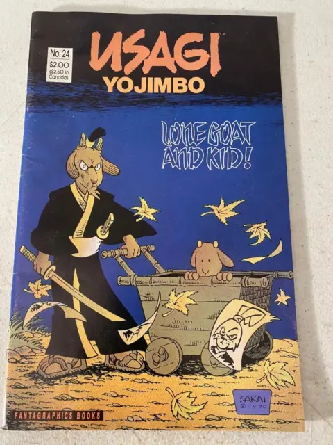 Usagi Yojimbo #24 Volume 1 (Fantagraphics, 1990) Stan Sakai HTF RARE