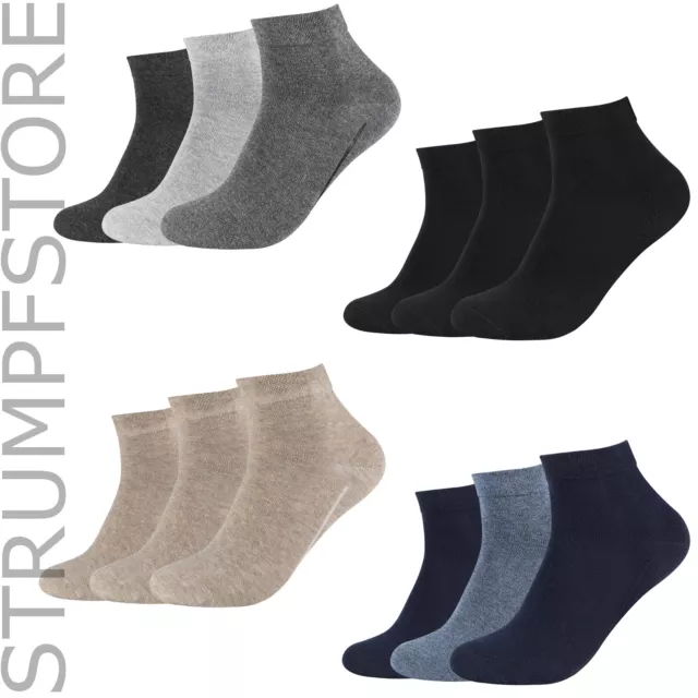 4 PAAR CAMANO 97% Bio Baumwolle Socken, Herrensocken ohne Gummi EUR 17,90 -  PicClick DE