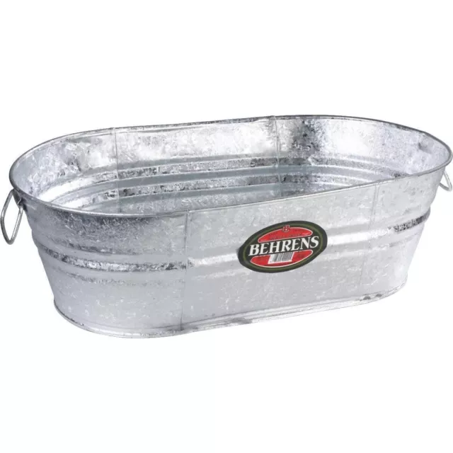 Behrens 22Qt Hot Dipped Oval Tub