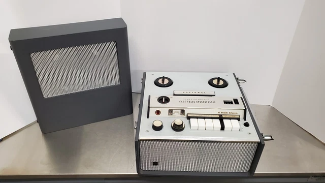 NATIONAL RS-750 REEL to Reel 4 Track Stereo Tape Recorder