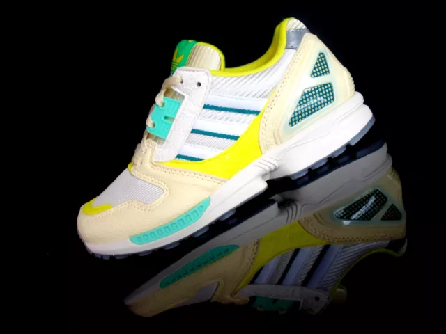 ADIDAS ZX 8000 A-ZX -Frozen Lemonade- Torsion Damen Sneaker weiß/gelb Gr.36 2/3